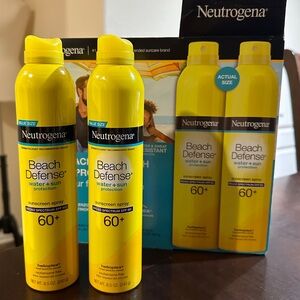 Never Used 60+ SPF Neutrogen Beach Defense